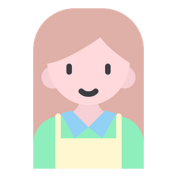 Female Cashier  Icon