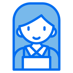 Female Cashier  Icon