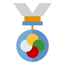 Wettkampfmedaille  Symbol