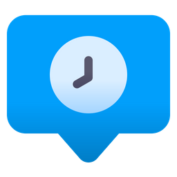 Message Time  Icon