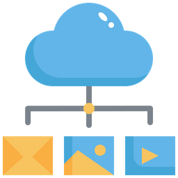 Cloud Social Media  Icon