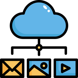 Cloud Social Media  Icon