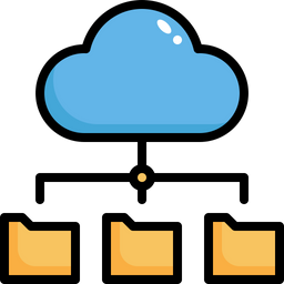 Cloud Folder  Icon