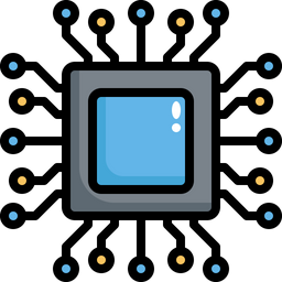 Ai Chip  Icon