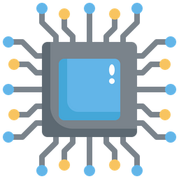 Ai Chip  Icon