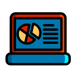 Online Analytics  Icon