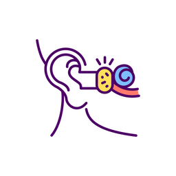 Earwax blockage  Icon