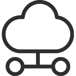 Cloud Sharing  Icon