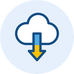 Cloud Download  Icon