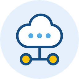 Cloud Sharing  Icon