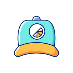 Branded cap  Icon