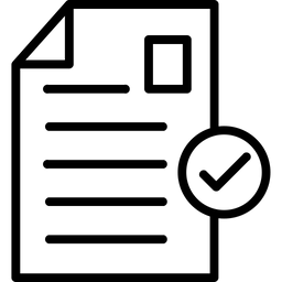 Akzeptierte Datei  Symbol