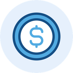 Dollar Coin  Icon