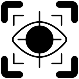 Augenscanner  Symbol