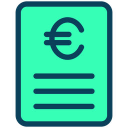 Euro Statement  Icon