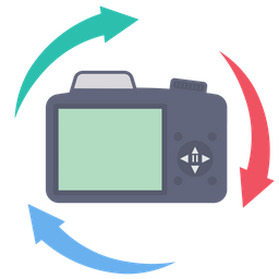 Camera rotation  Icon