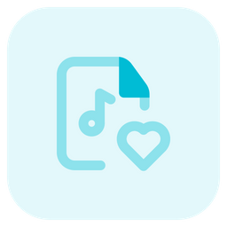 Love Music File  Icon