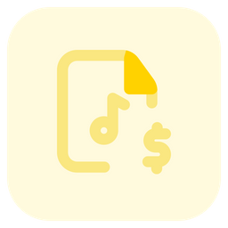 Purchase Music File  Icon