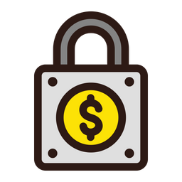 Finance Lock  Icon