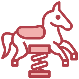 Amusement Horse  Icon