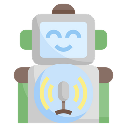 Robot Mic Robot Voice Robot Icon