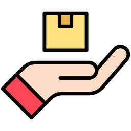 Delivery by hand  Icon