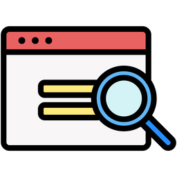 Search webpage  Icon