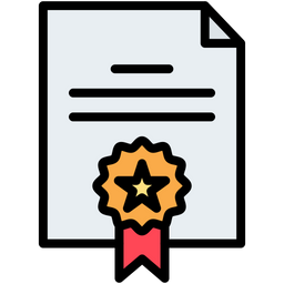 Certificate  Icon