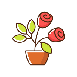 Rose bushes  Icon