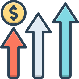 Dollar Growth  Icon