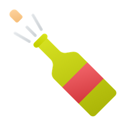 Champagne Bottle  Icon