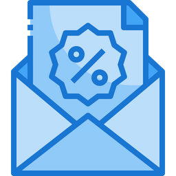 Discount Email  Icon