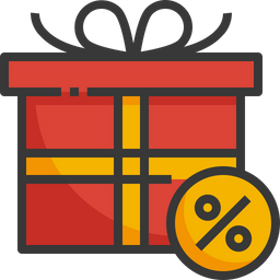 Gift Discount  Icon