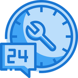 24 Hours Service  Icon