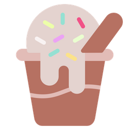 Ice Cream Bowl  Icon