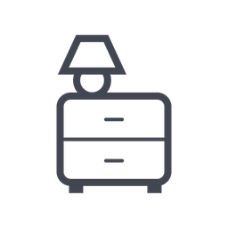 Drawer And Lamp  Icon