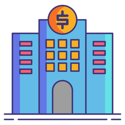 Bank Building  Icon