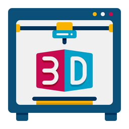 3 D Printer  Icon