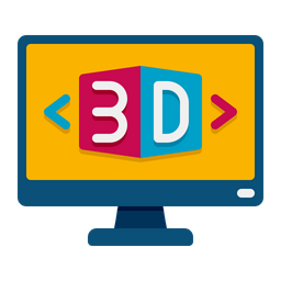 Programação 3D  Ícone