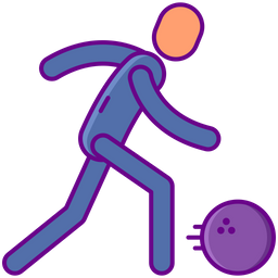 Action Bowling  Icon