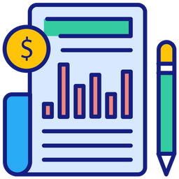 Business statistics  Icon