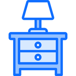 Bedside Table  Icon