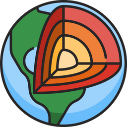 Earth Layers  Icon