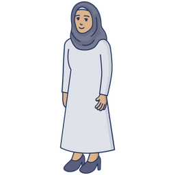 Arabic Woman  Icon