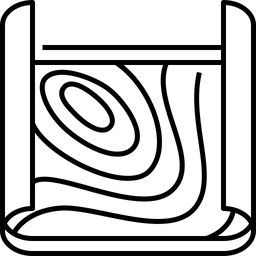 Konturkarte  Symbol