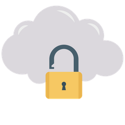 Cloud Lock  Icon