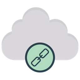 Cloud Link  Icon