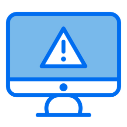 Computer Warning  Icon