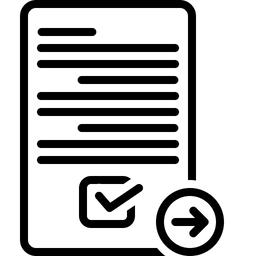 Einreichungen  Symbol