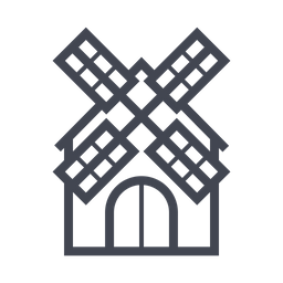 Dutch windmill  Icon